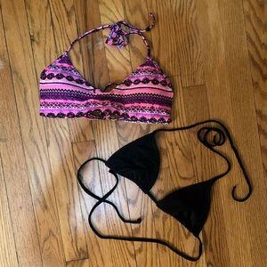 Two bikini tops! GARAGE/OLD NAVY